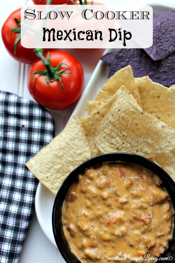 slow cooker mexican dip