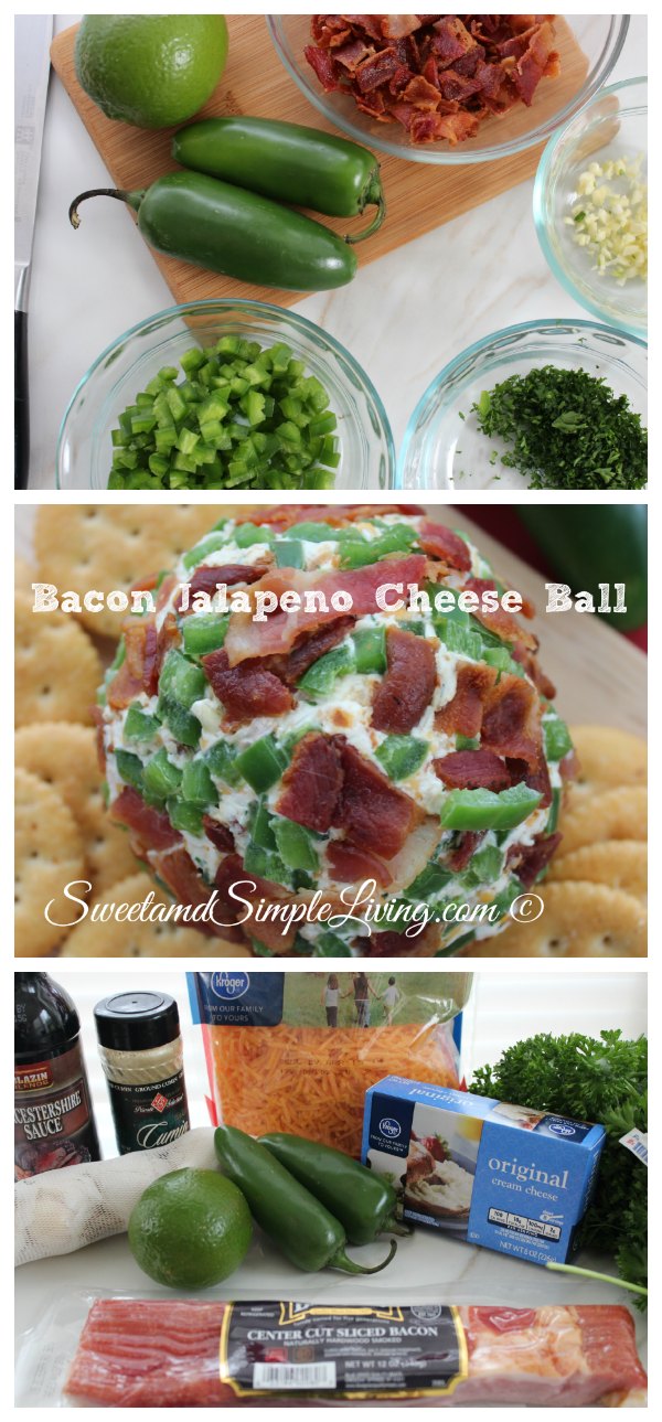 Bacon Jalapeno Cheese Ball recipe