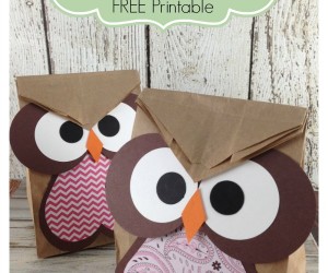 Owl Crafts Easy Treat Bag