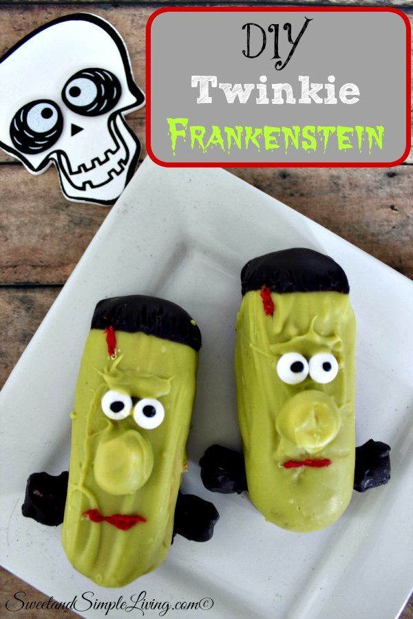 DIY Twinkie Frankenstein