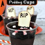 Easy Graveyard Pudding Cups