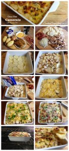 Chicken Potato Casserole Process photos
