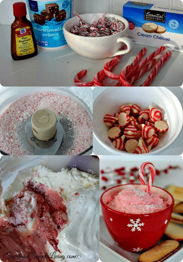 candy cane peppermint dip