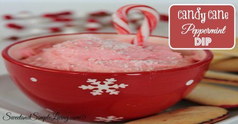 Candy Cane Peppermint Dip