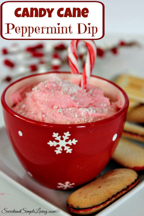 candy cane peppermint dip