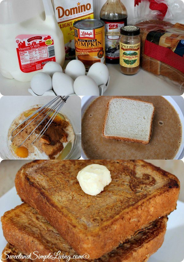 easy pumpkin french toast