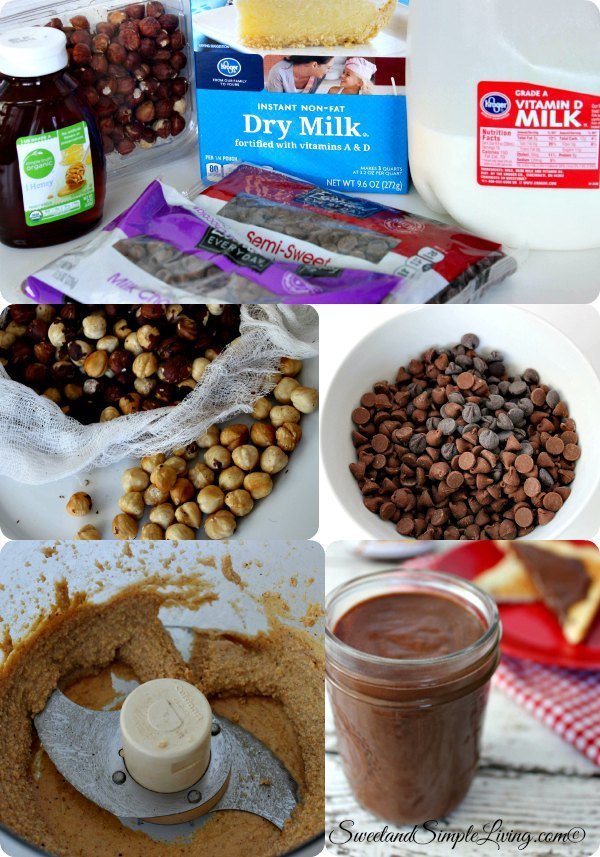 6 ingredient copycat nutella