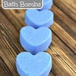 DIY Heart Bath Bombs