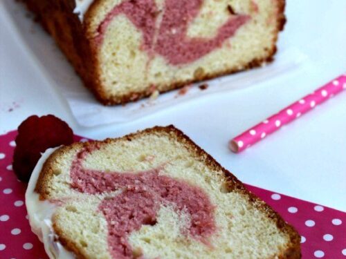Copycat Raspberry Swirl Pound Cake - iSaveA2Z.com