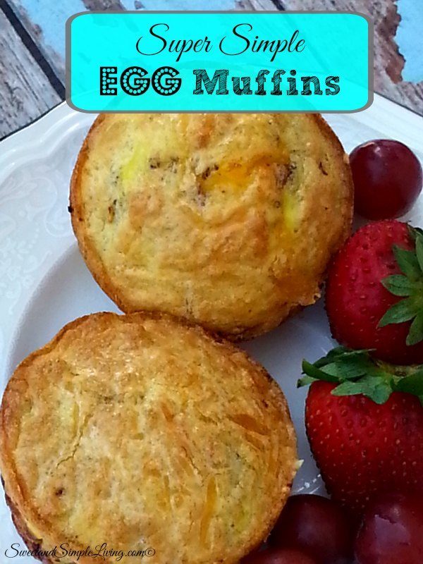 Super Simple Egg Muffins