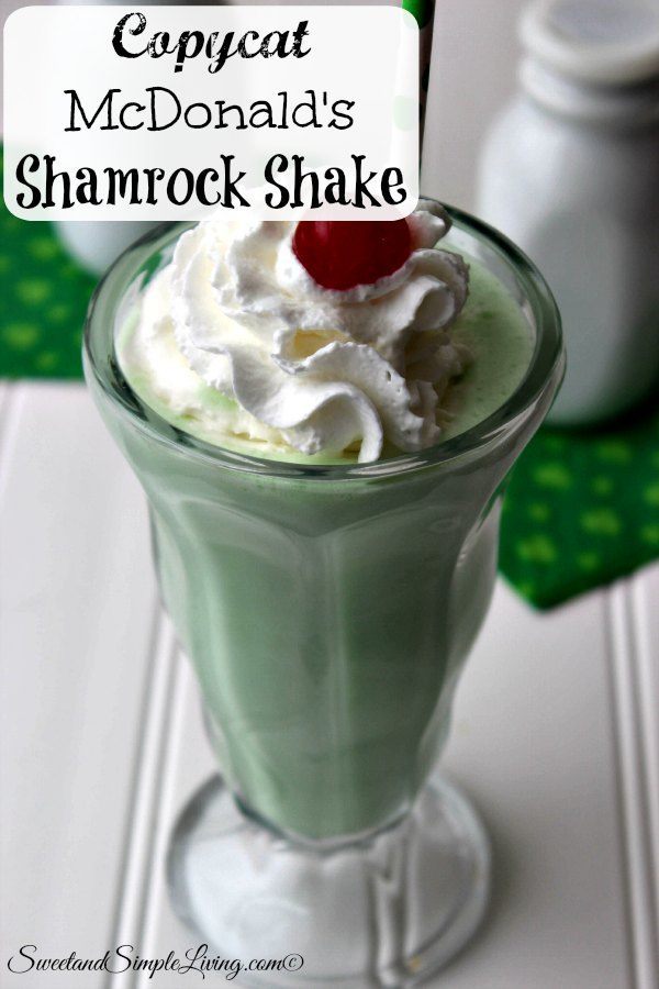 copycat mcdonald's shamrock shake