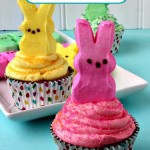 Peeps Bunny Cupcakes