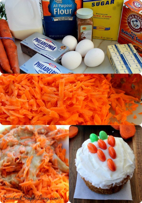 homemade carrot cake cupcakes