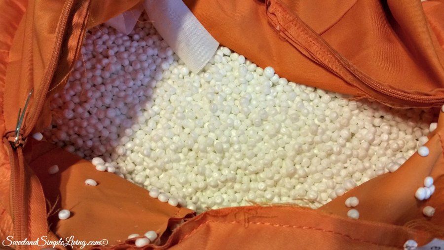 DIY bring a bean bag back to life